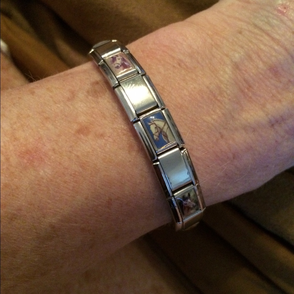 COPY - Italian Charm horse bracelets stainless steel